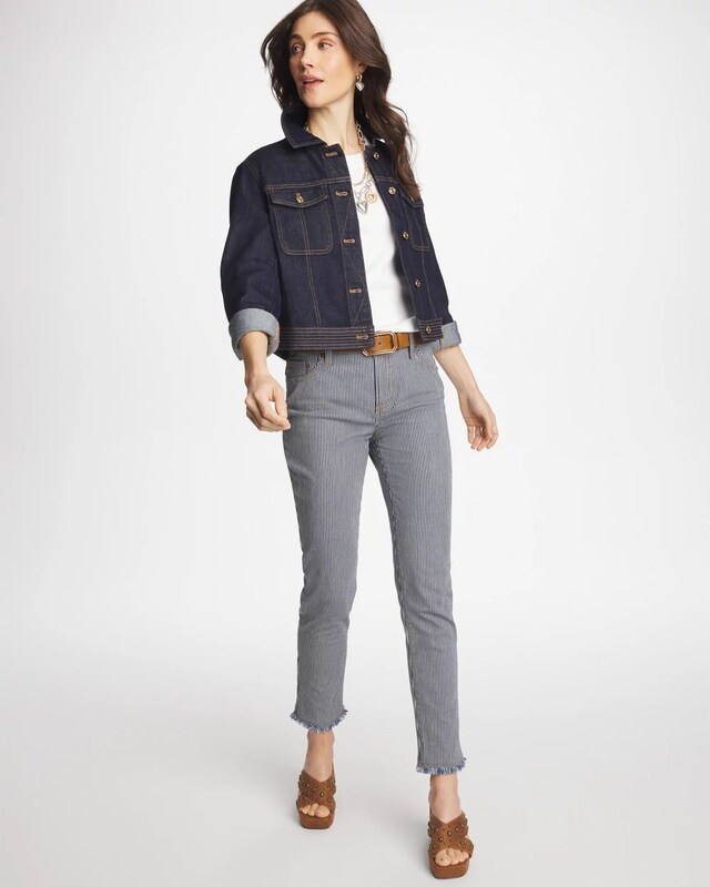 Denim Trucker Jacket - image 3